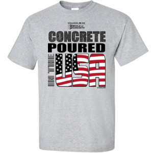 POURED IN THE USA